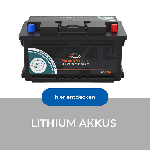 Lithium Akkus für Reisemobile