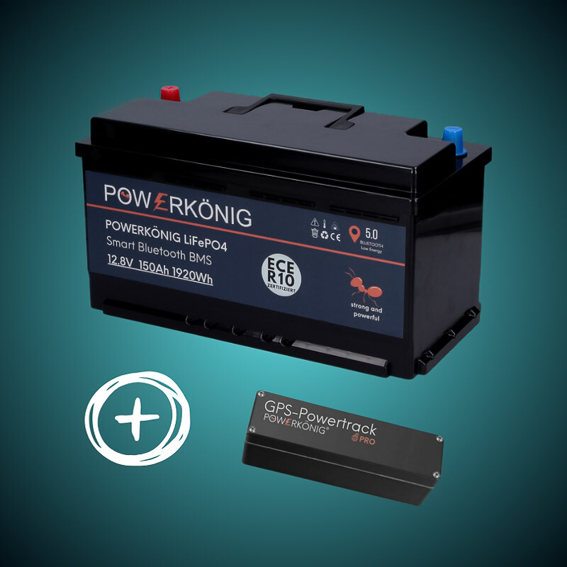 Lithium Akkus mit GPS-Tracking