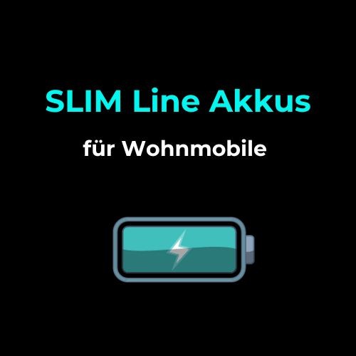 Slim Line Lithium Batterien ©womoshopping