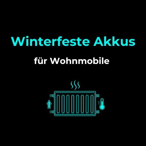 Winterfeste Lithium Batterien ©womoshopping