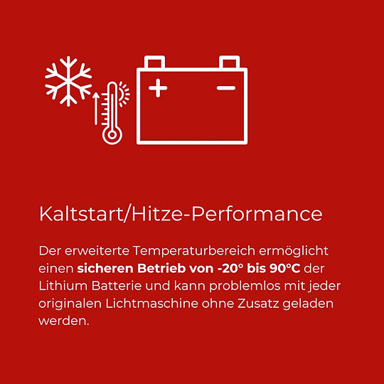 Lithium Starter Batterien