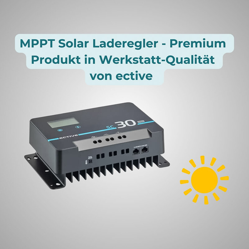 MPPT Solar Laderegler SC 30 von ective