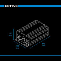 TSI25 PRO | PROFI Wechselrichter 25000W/12V in Werkstatt Ausführung von ective mit NVS & USV