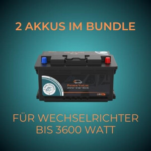 2 Stück 150 Ah womoshopping Premium Untersitz...