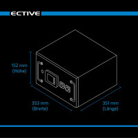 200 Ah ective LC 200L LT 12V LiFePO4 Lithium Untersitzbatterie