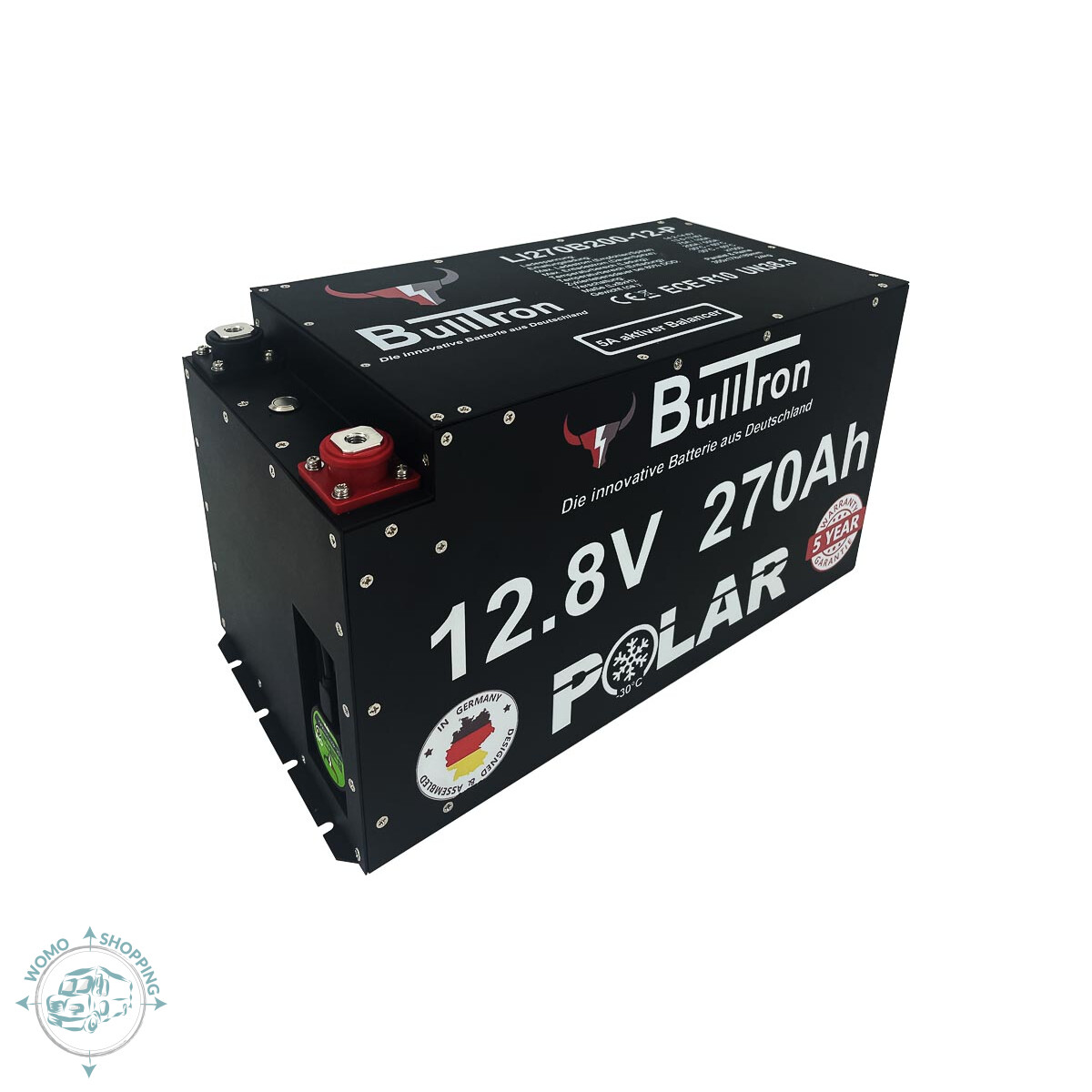 270Ah BullTron® Polar LiFePO4 DIN Untersitz -- 5A...