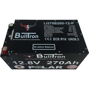 270Ah BullTron® Polar LiFePO4 DIN Untersitz