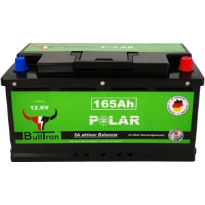 165Ah LiFePO4 BullTron® Polar  DIN Untersitz -  5A...