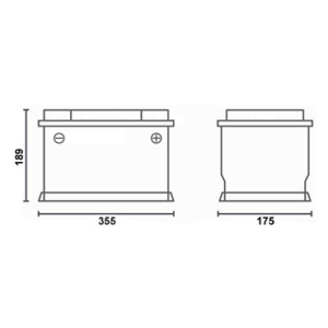 165Ah LiFePO4 BullTron® Polar  DIN Untersitz -  5A aktiver Balancer, Heizung, Smart BMS & Bluetooth App