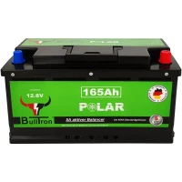 165Ah LiFePO4 BullTron® Polar  DIN Untersitz -  5A aktiver Balancer, Heizung, Smart BMS & Bluetooth App