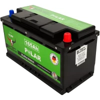 165Ah LiFePO4 BullTron® Polar  DIN Untersitz -  5A aktiver Balancer, Heizung, Smart BMS & Bluetooth App