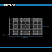 ective MSP 216 SunGrid faltbares Solarmodul 216W Solartasche