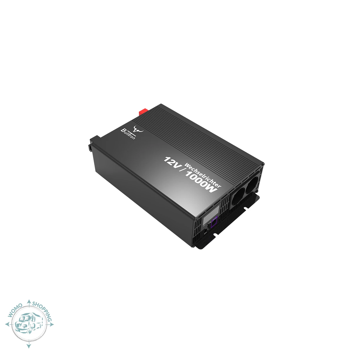 BullTron Wechselrichter 1000W mit ON/OFF Schalter,...
