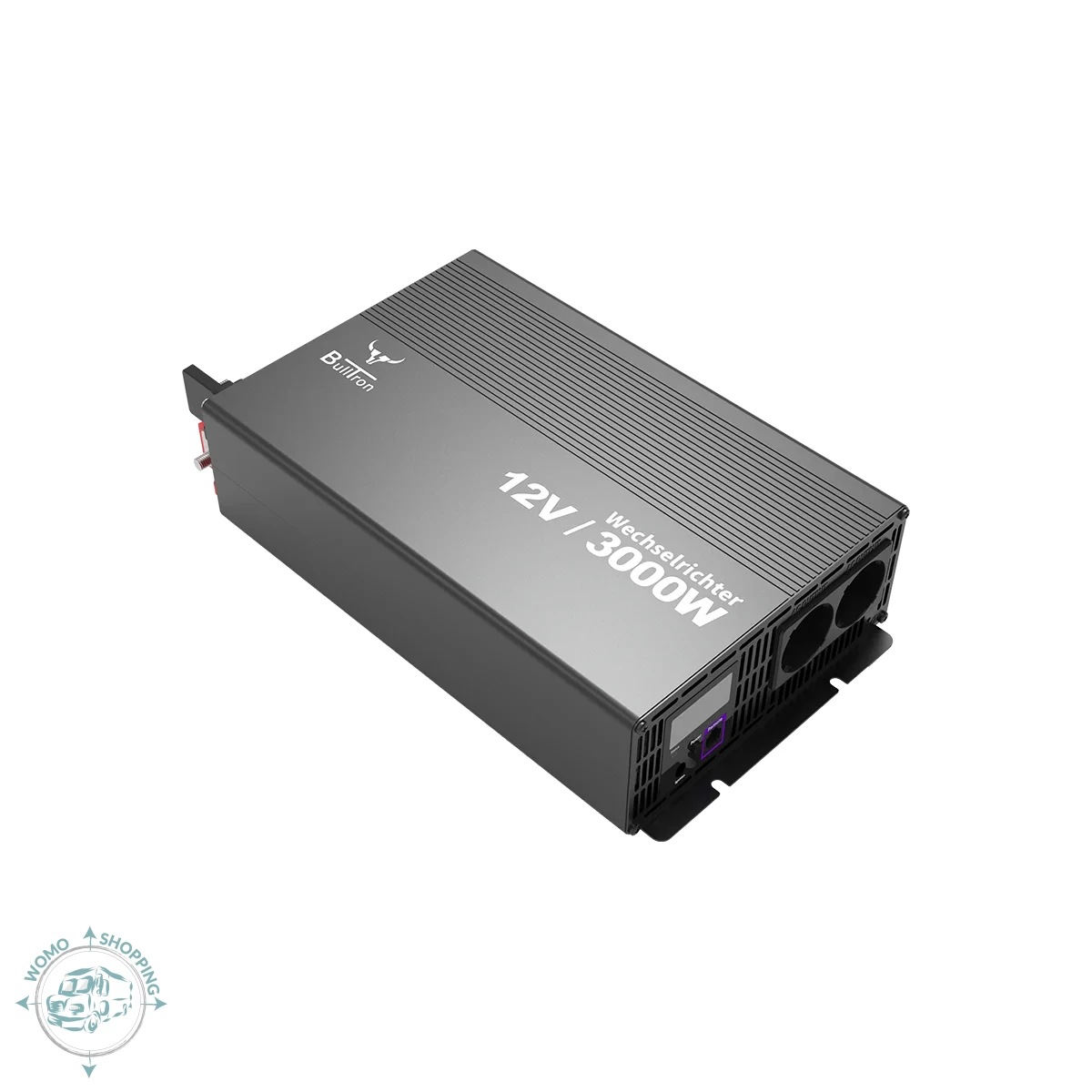 BullTron Wechselrichter 3000W mit ON/OFF Schalter,...