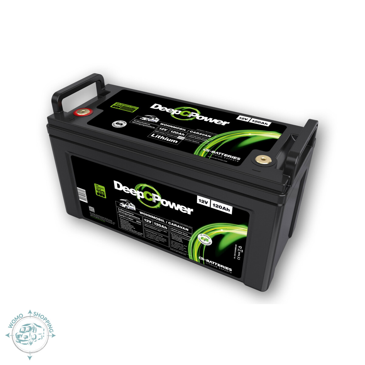 120AH Lithium Batterie von CS - unser Vanlife-Allrounder, 839,00 €