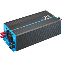 ECTIVE SSI 25 (SSI252)  4in1 Sinus-Wechselrichter 2500W/12V mit MPPT-Solarladeregler, Ladegerät und NVS
