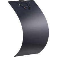 SSP 100 Flex Black flexibles schmales Schindel Monokristallin Solarmodul 100Wp ECTIVE, 1150 x 510 x 2 mm
