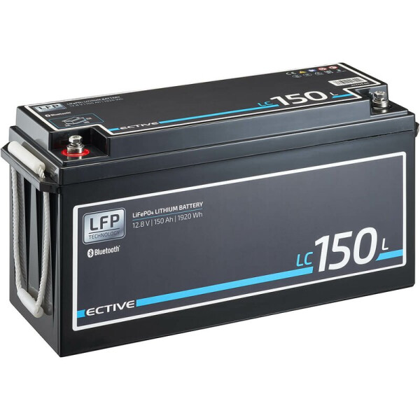 150 AH LiFePO4 LC150L Bluetooth ECTIVE für WR bis 1900 Watt