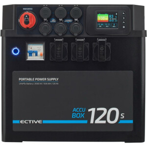 ECTIVE AccuBox 120sV2.1 - Vollwertige Stromversorgung...