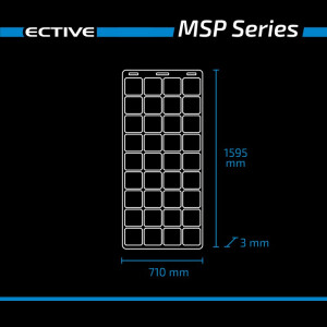 ECTIVE MSP 200 Flex flexibles Solarmodul monokristallin 200W