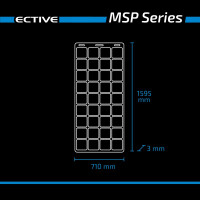 ECTIVE MSP 200 Flex flexibles Solarmodul  200Wp, 1595 x 710 x 3 mm