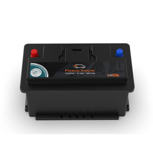 150 Ah womoshopping Premium Aufbau Batterie in Industrie-Qualität für Untersitz DUCATO, DIN Gehäuse etc, Bluetooth, 10.000 Zyklen